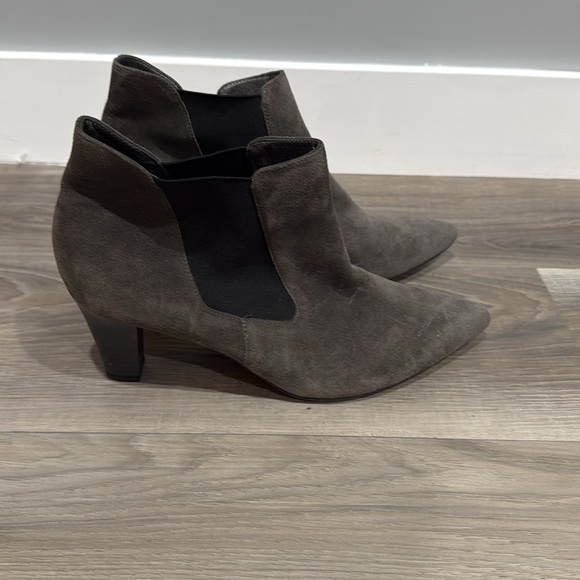 Peter Kaiser Elegant Gray Women's Ankle Boots size 7 - Picture 3 of 10